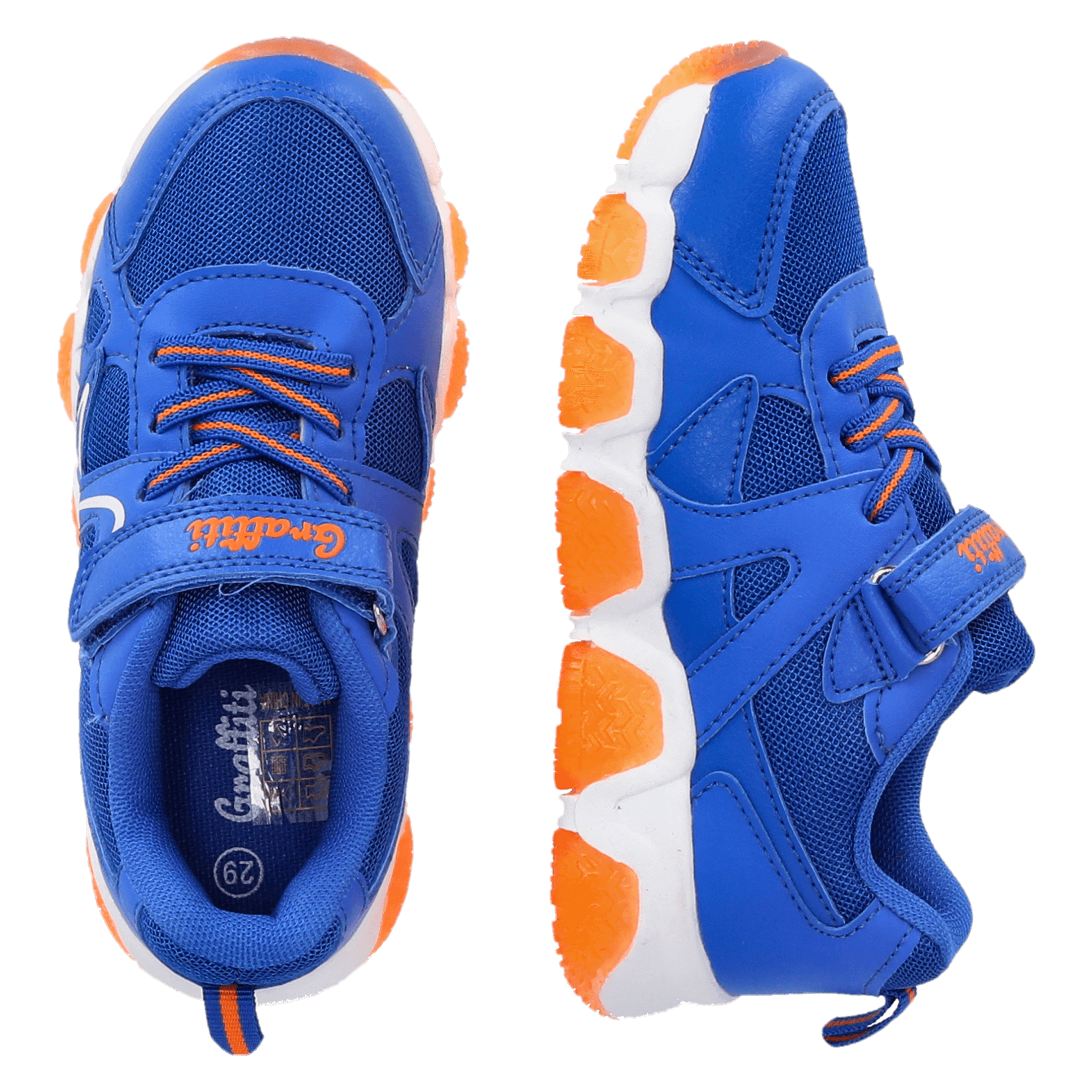 Graffiti Rupene Kids Shoe W/lights (24-35) - Fritids og motesko
