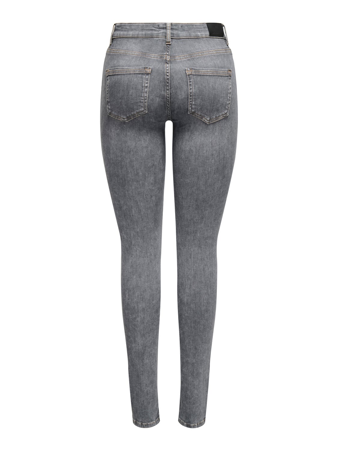 ONLBLUSH Mittlere Taille Skinny Fit Jeans Grey Denim