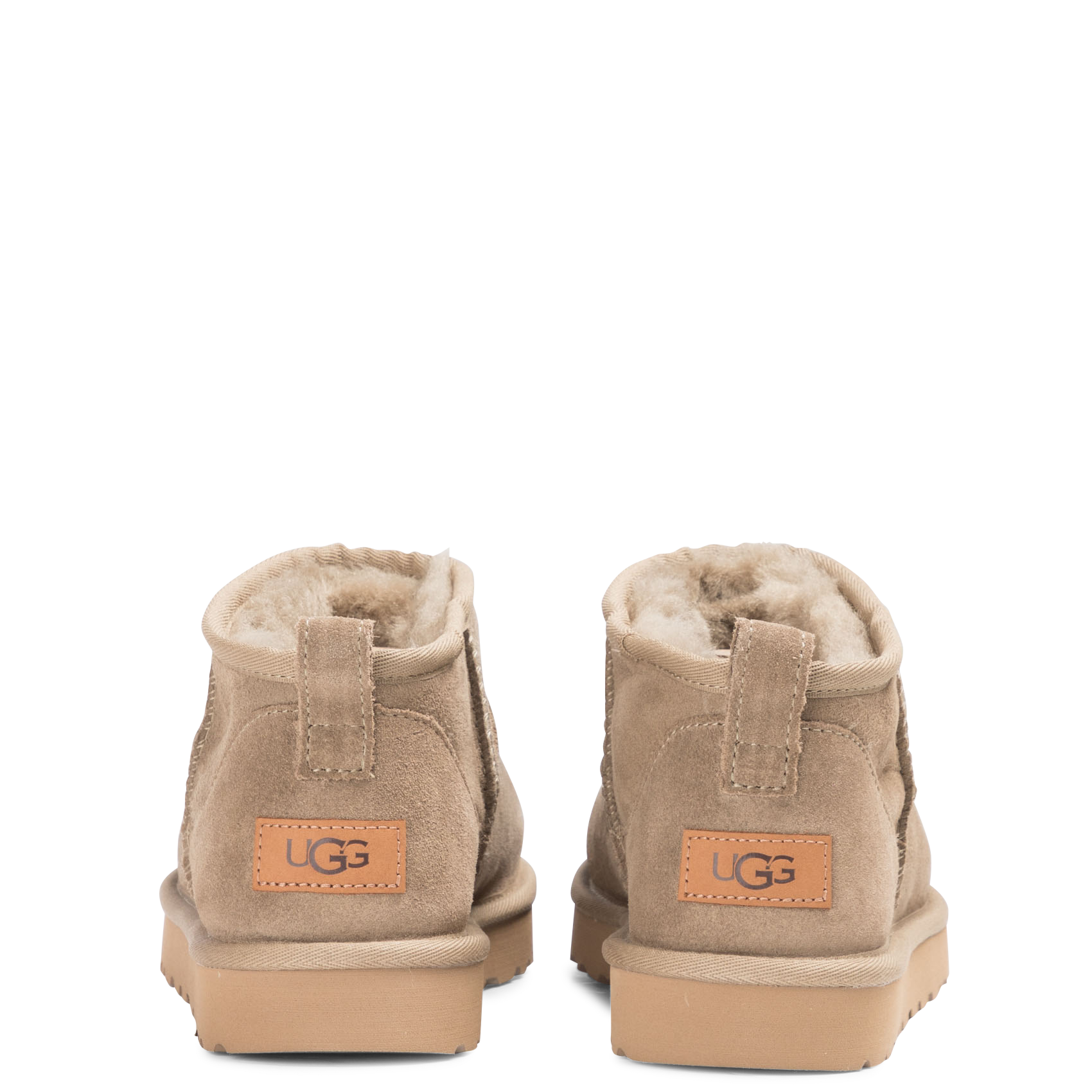 CLASSIC ULTRA MINI - Bottines Classic ultra mini en cuir | Beige