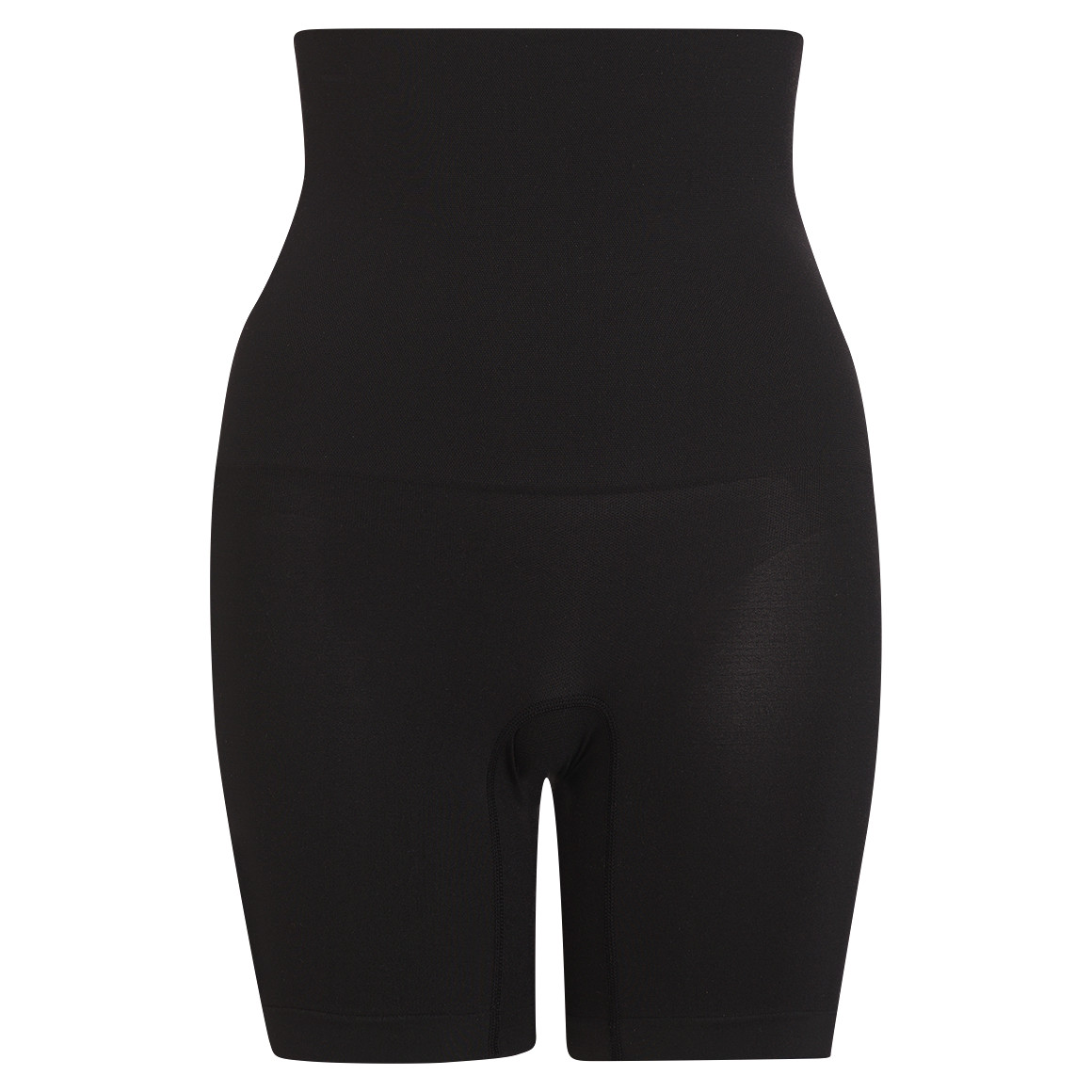 Damen Shapewear-Radler mit hoher Taille schwarz