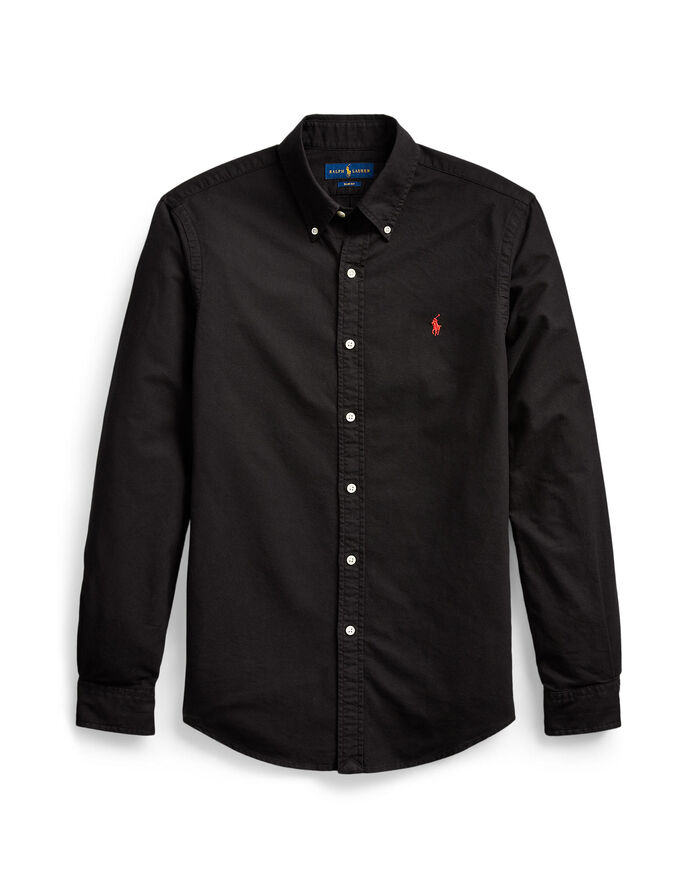 Polo Ralph Lauren Slim Fit Oxford Shirt Sort
