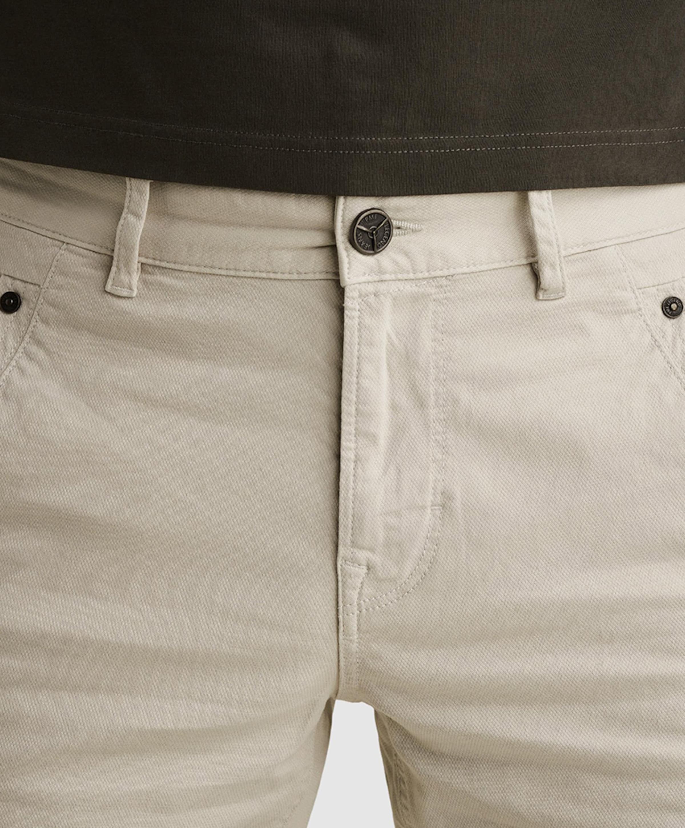 PME Legend SPECTOR CHINO FANCY STRUCTU heren korte broek wit