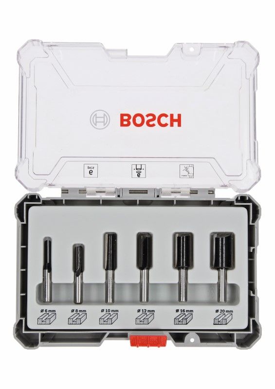 Bosch 2607017465 6-d Frezenset rechte schacht 6mm