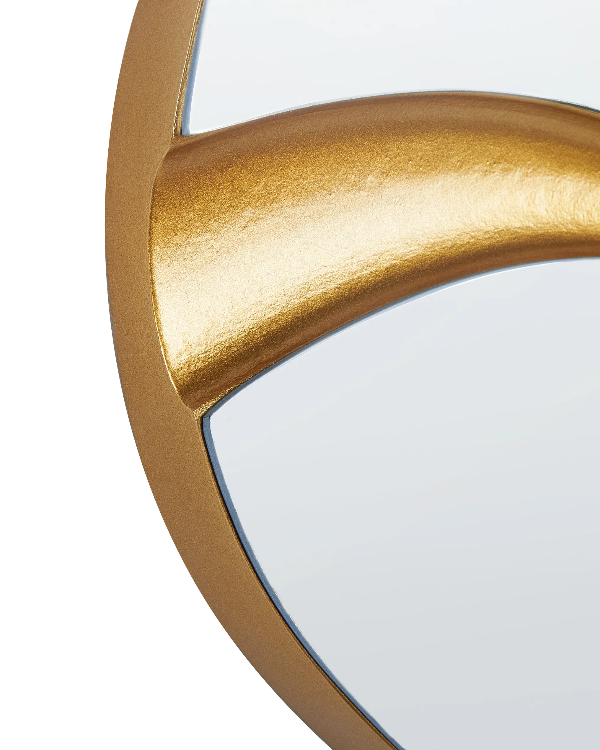Wandspiegel POIVRES 90 cm 60 cm Goud