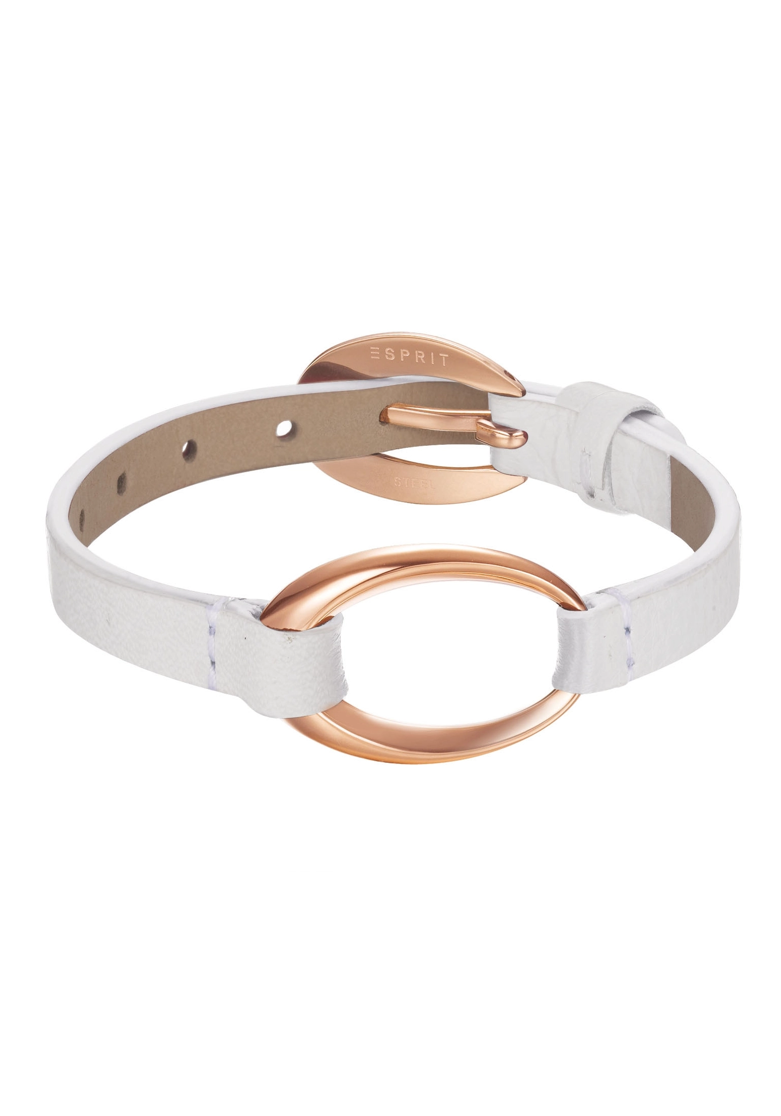 Esprit Ovality Damenarmband Weiß ESBR11423K200