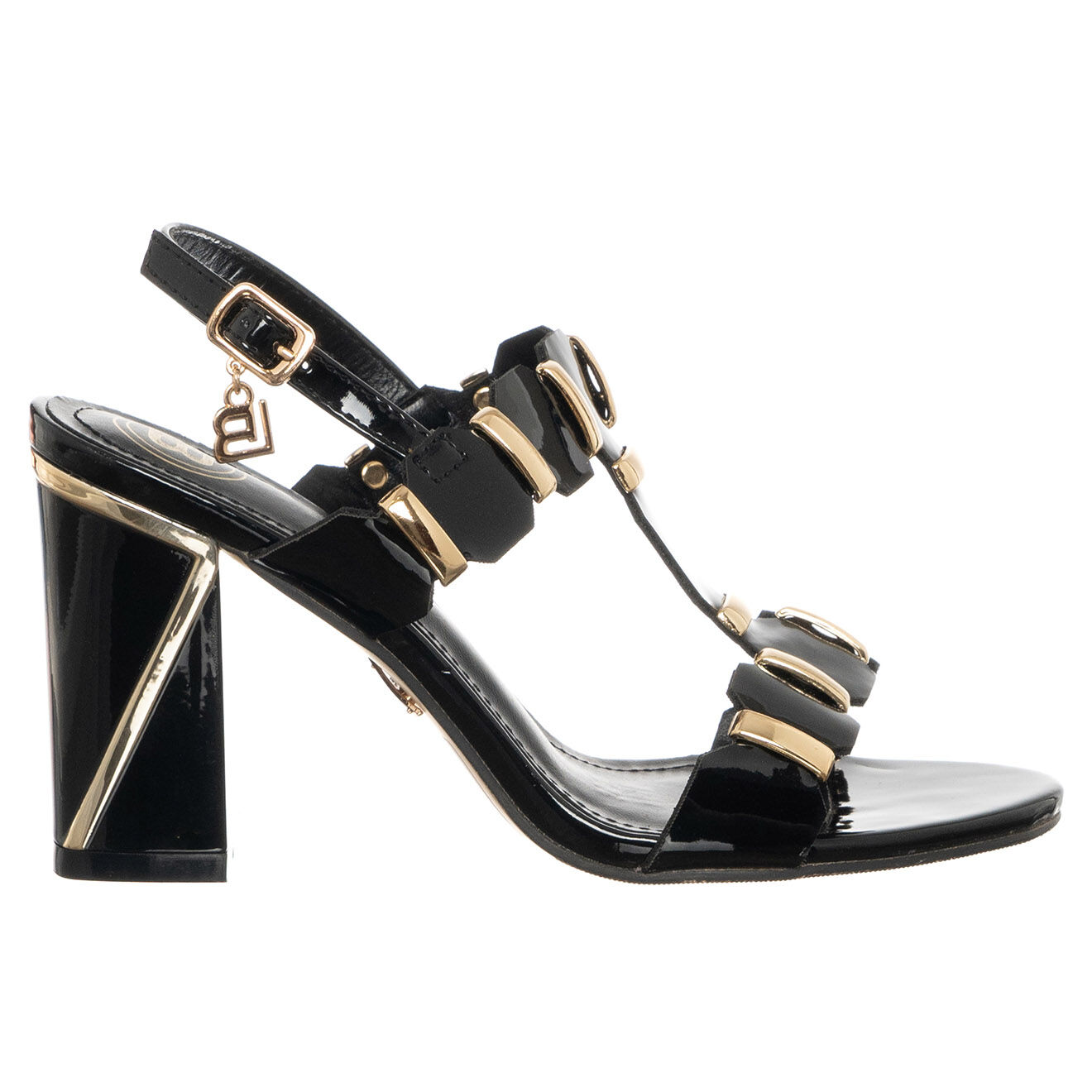 Laura Biagiotti Sandales Luna noires - Talon 8.5 cm