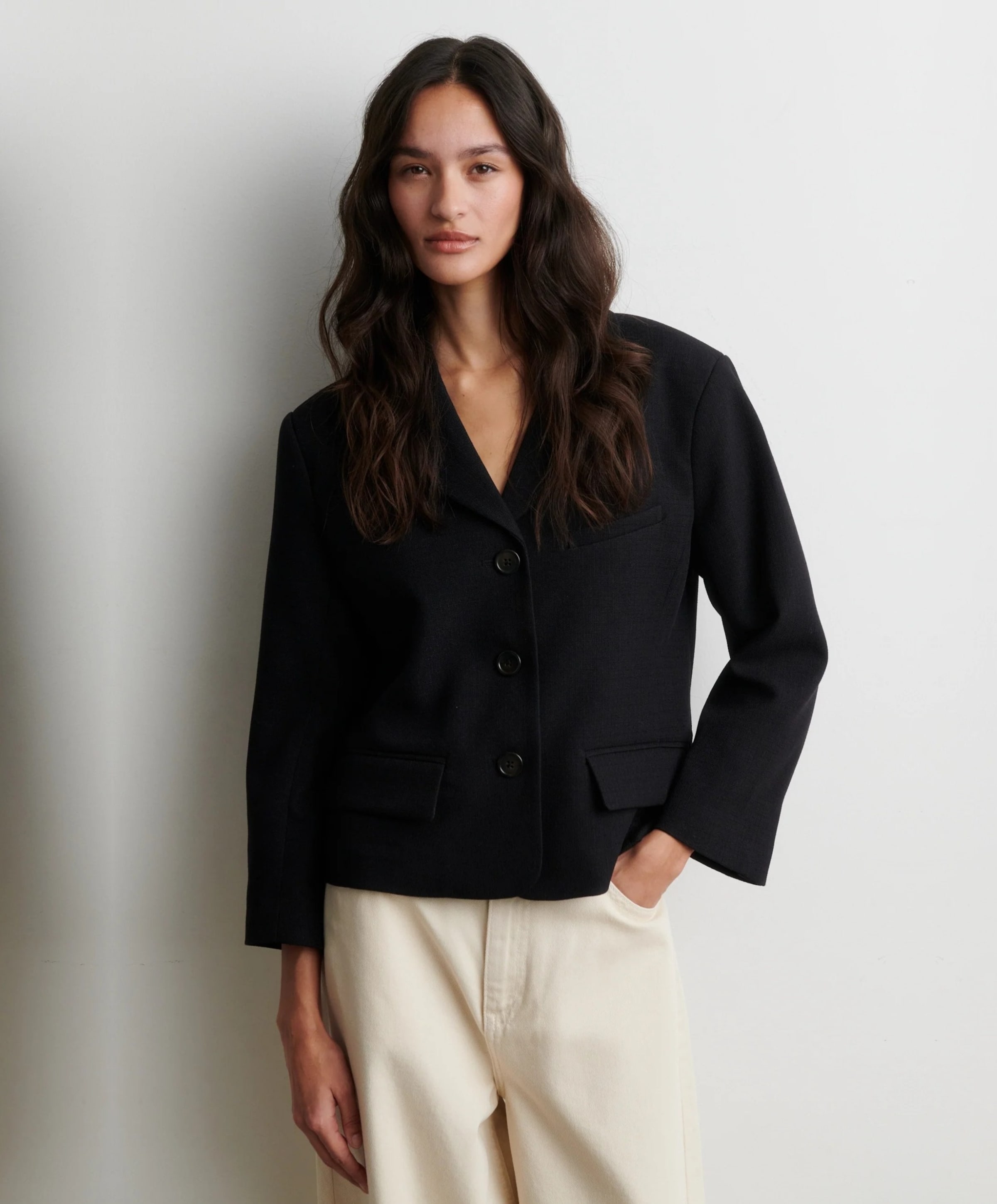 Second Female Dames blazer zwart
