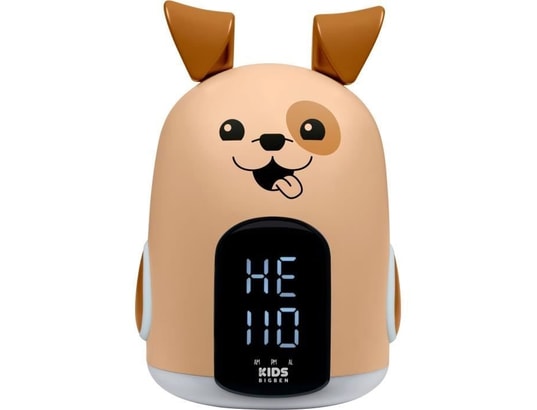 BIGBEN INTERACTIVE - Réveil veilleuse - bigben - forme chien - affichage led, 3 m