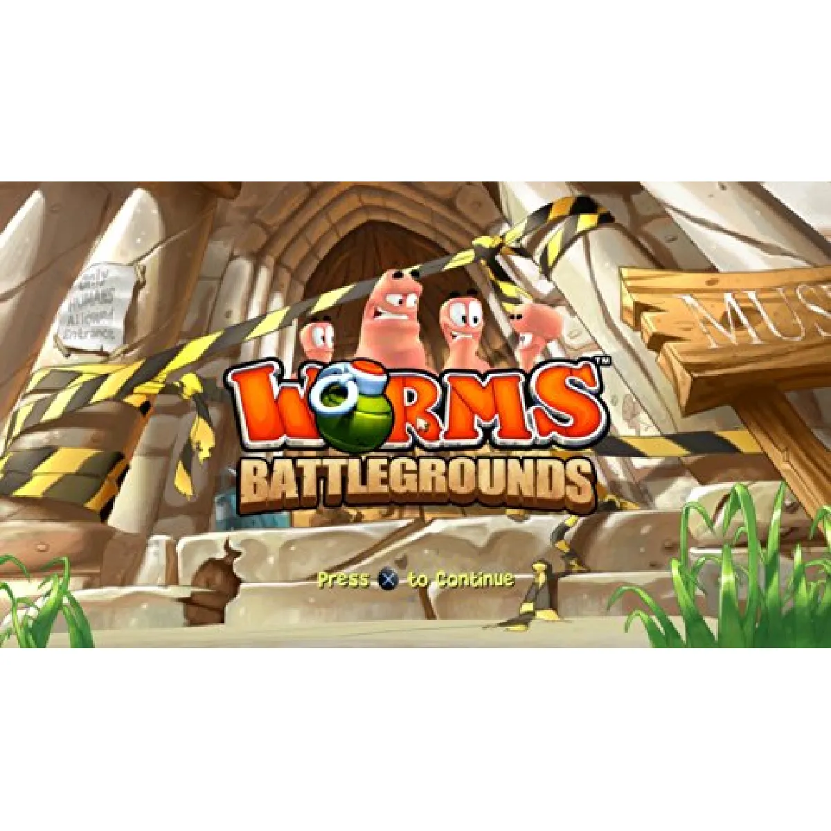 SOLDOUT SOLD OUT Worms Battlegrounds Import Anglais