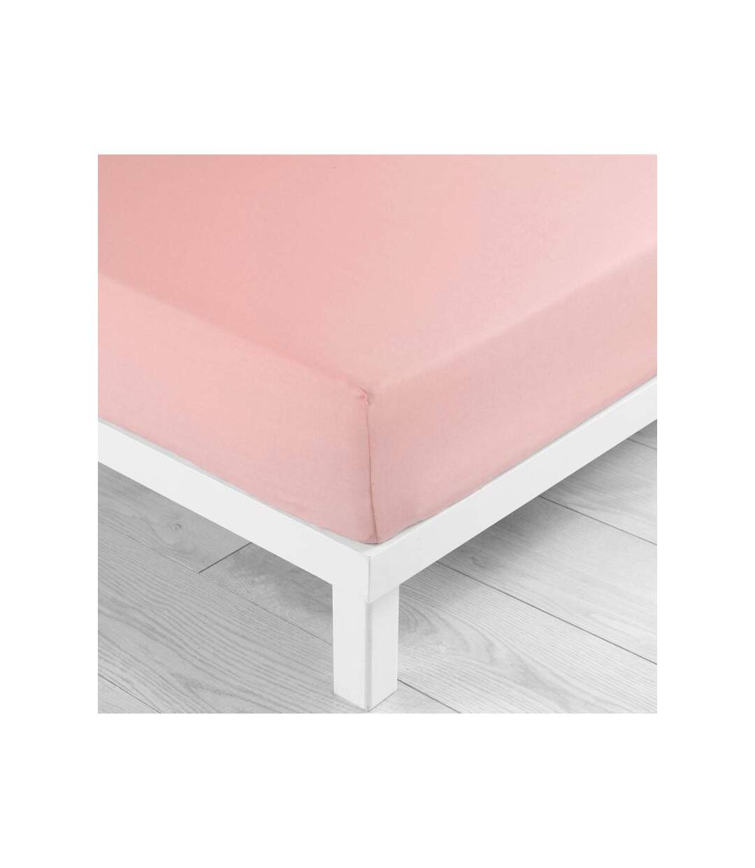 Drap Housse Jersy 140x190cm Rose Dragée