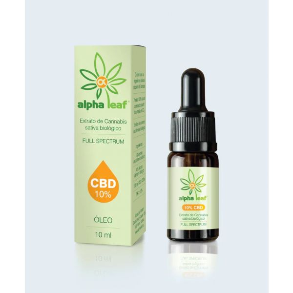 Alpha Leaf Óleo de Espectro Completo 10% 10ml