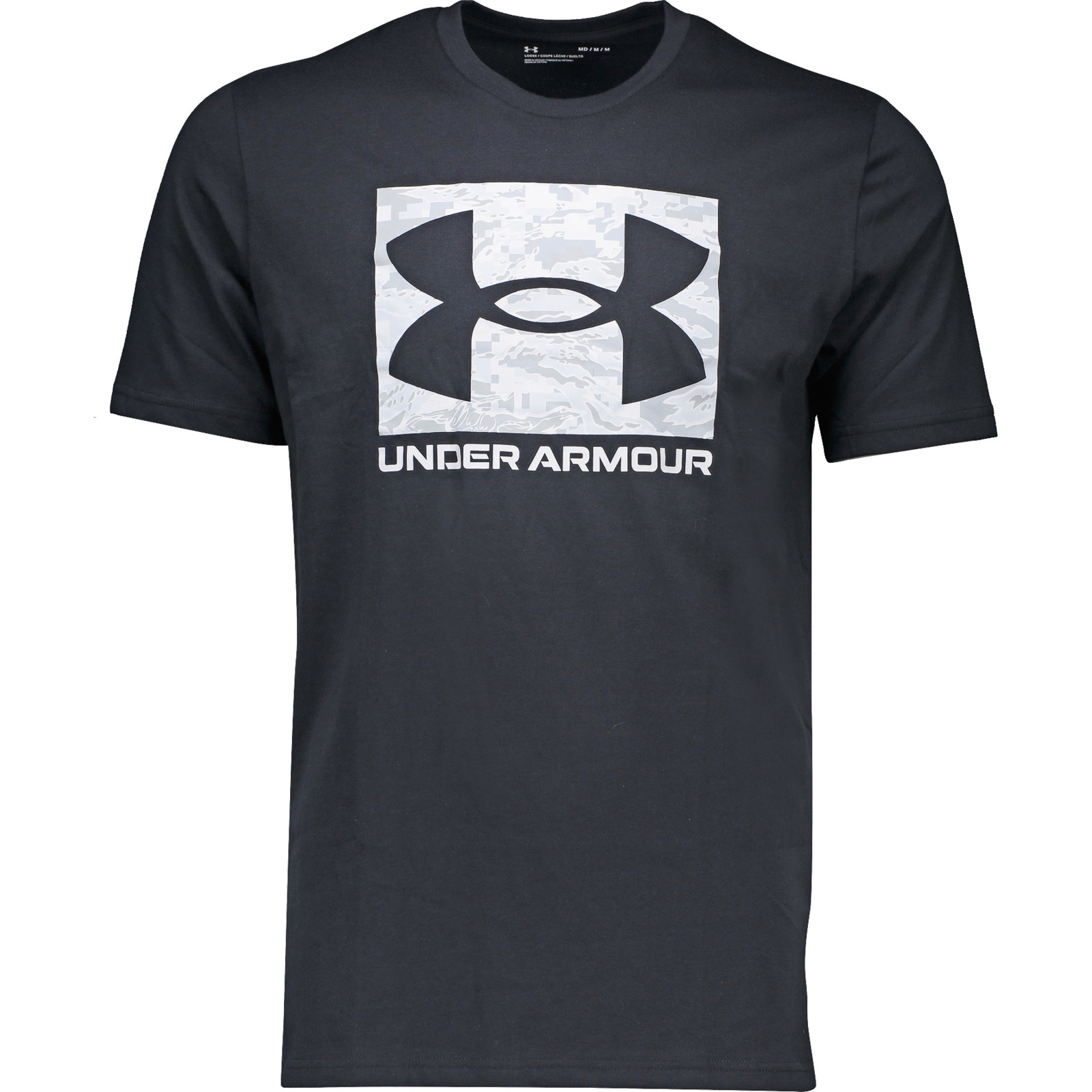 UA ABC Camo Boxed Tee H, mittelblau, XXL
