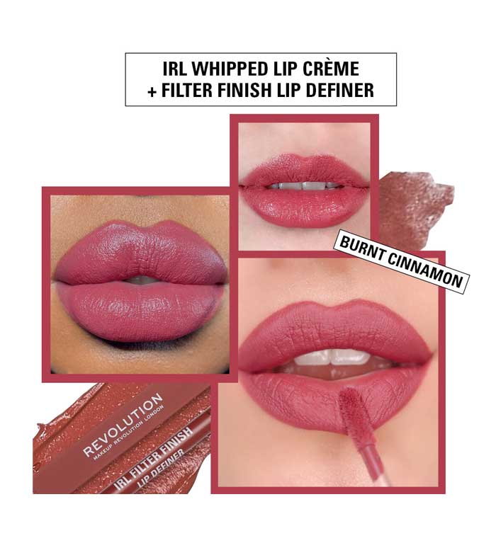 Revolution - Lip Liner IRL Filter Finish Lip Definer - Burnt Cinnamon