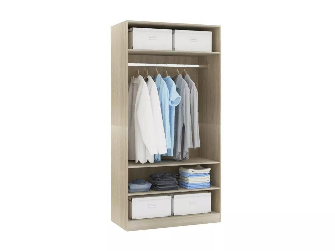 Garde-robe Chêne sonoma 100 x 50x200