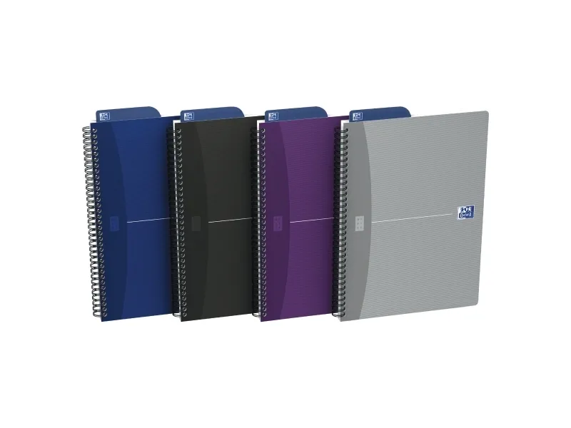 Oxford Essentials Notesbog, B5/Tablet, linjeret - assorteret farve