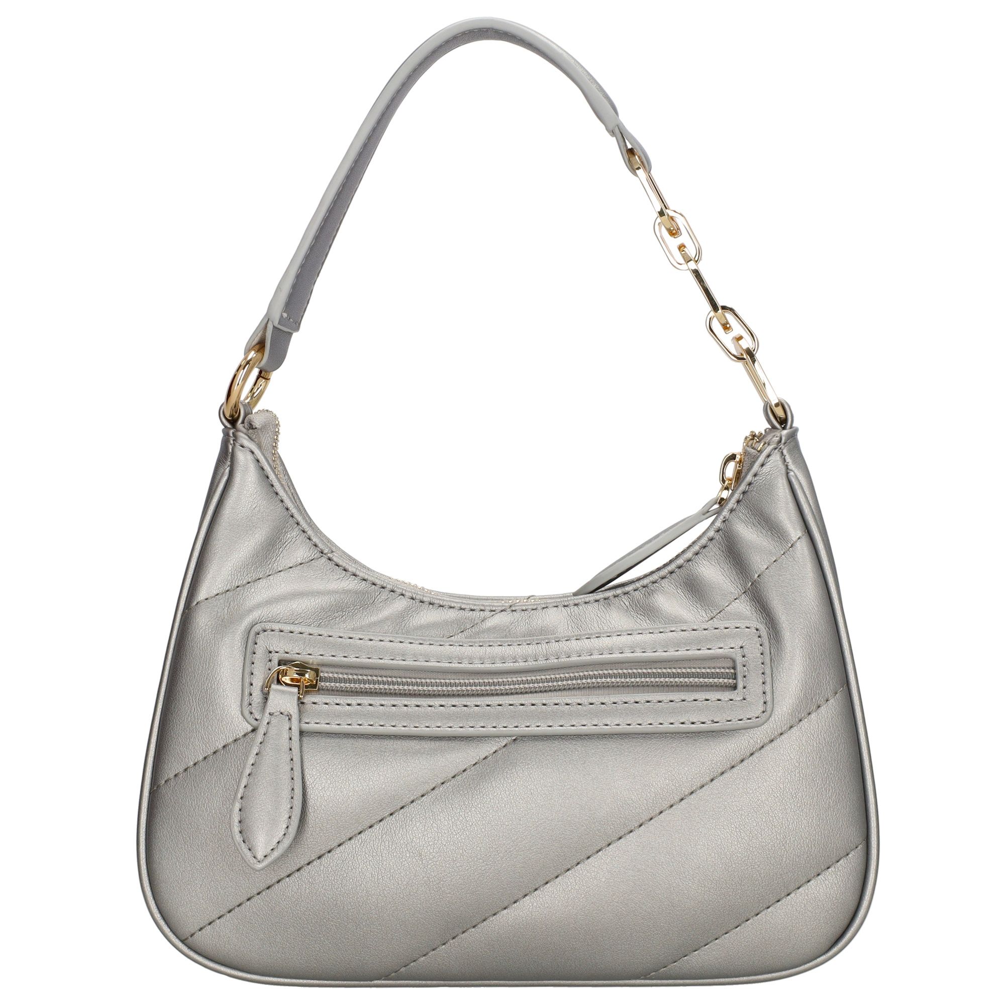 Charm London Via Dante Hand/ Schoudertas Donkerzilver