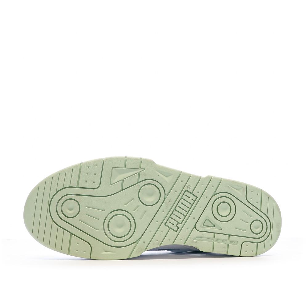 Puma Baskets Blanches/Vertes Homme Puma Slips tream