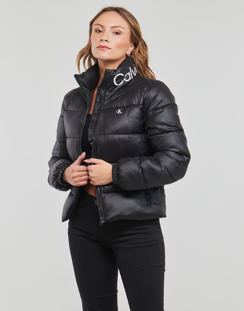 Calvin Klein Jeans - FITTED LW PADDED JACKET - Noir