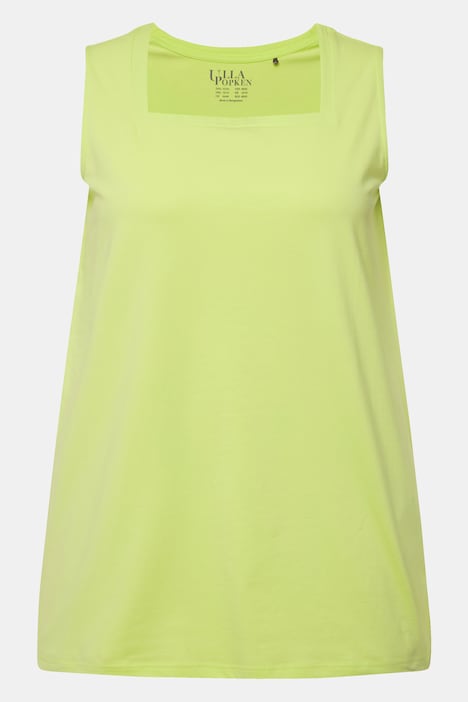 Longtop, Classic Fit, Carree-Ausschnitt, ärmellos