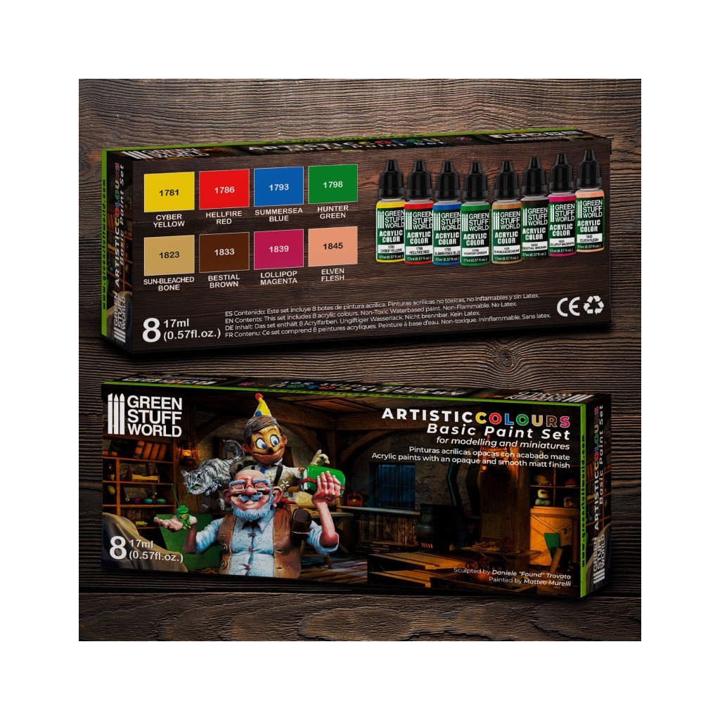 Set de Peintures de Base