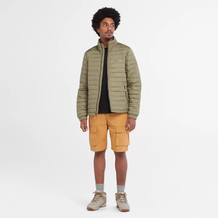 Veste déperlante Axis Peak pour homme en vert clair