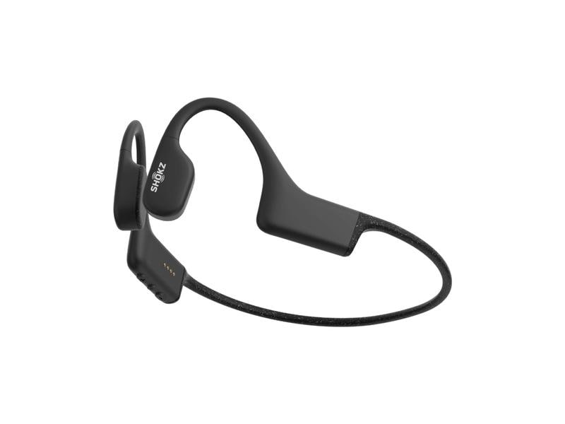 Shokz Bone Conduction Kopfhörer OpenSwim Schwarz Open-Ear-Kopfhörer für zum Schwimmen