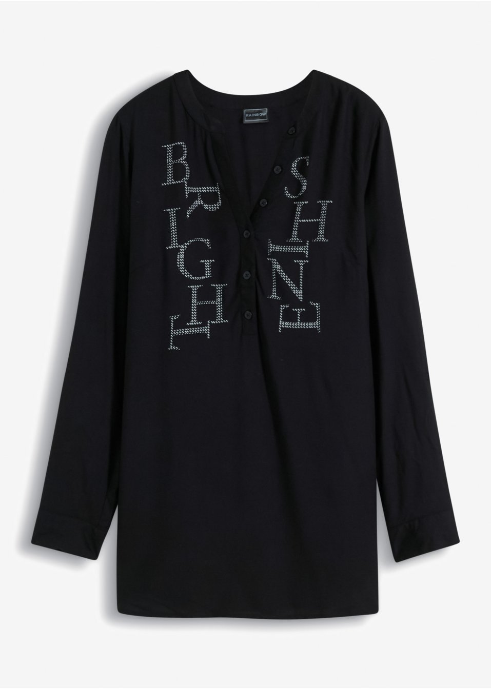 Blouse à imprimé brillant