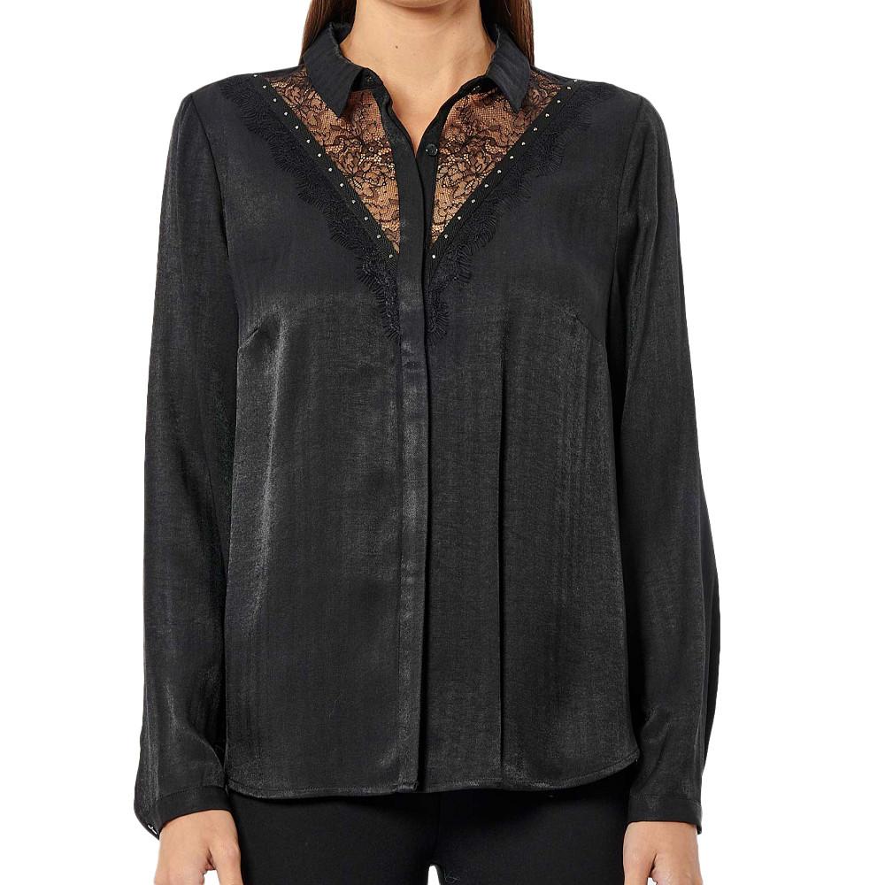 Kaporal Chemise Noir Femme Kaporal Badih