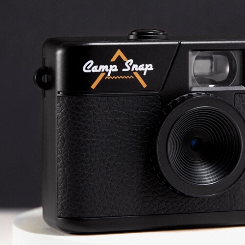 Appareil photo compact Camp Snap numérique sans écran noir