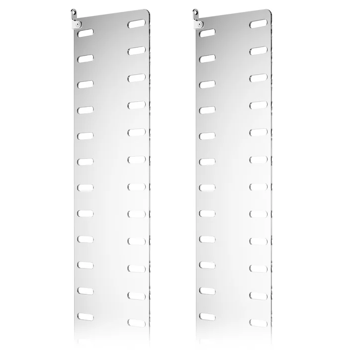 String - Seitenwand Plexiglas 50 × 20 cm (2er-Pack), klar