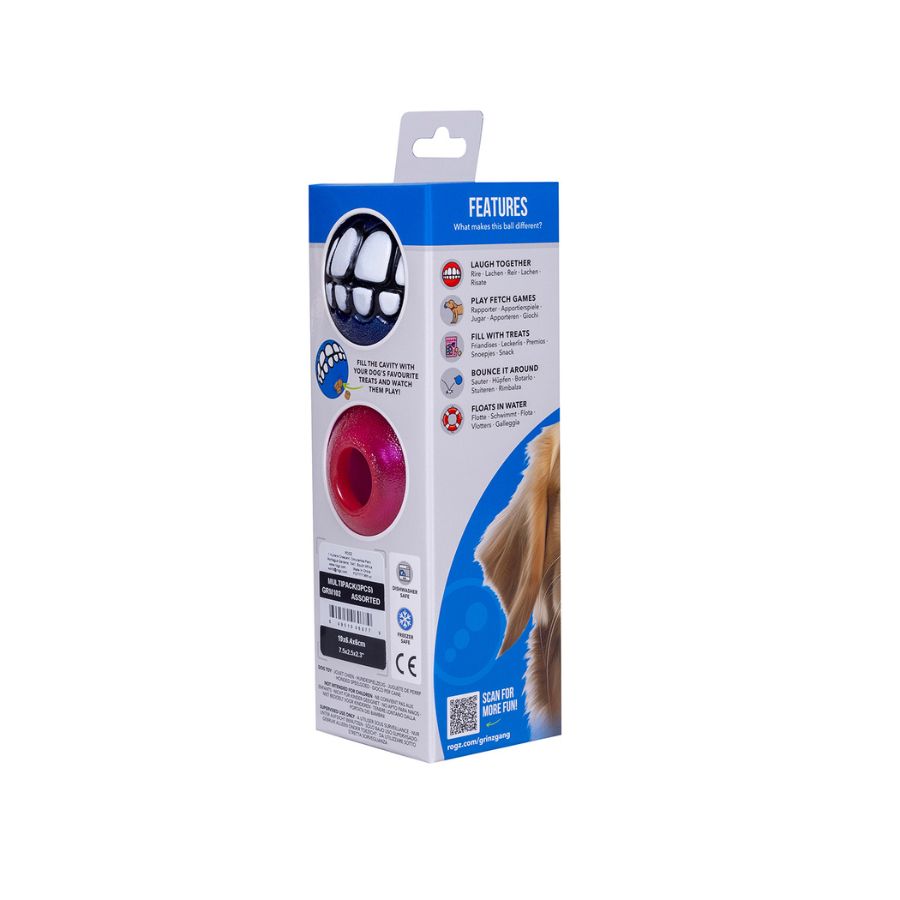 ROGZ MULTIPACK 3 PELOTAS GRINZ GR02
