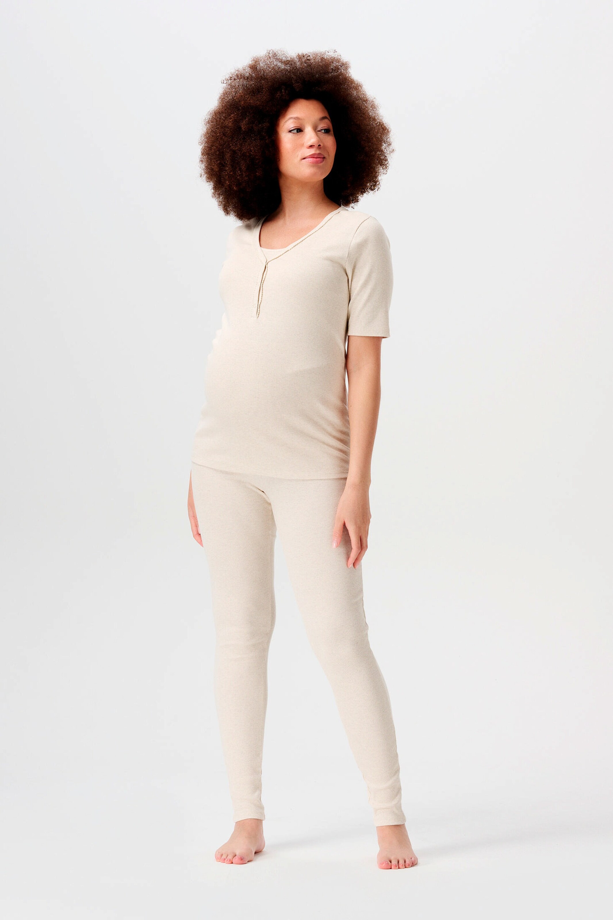 Noppies Still-Schlaftop Renate Oatmeal
