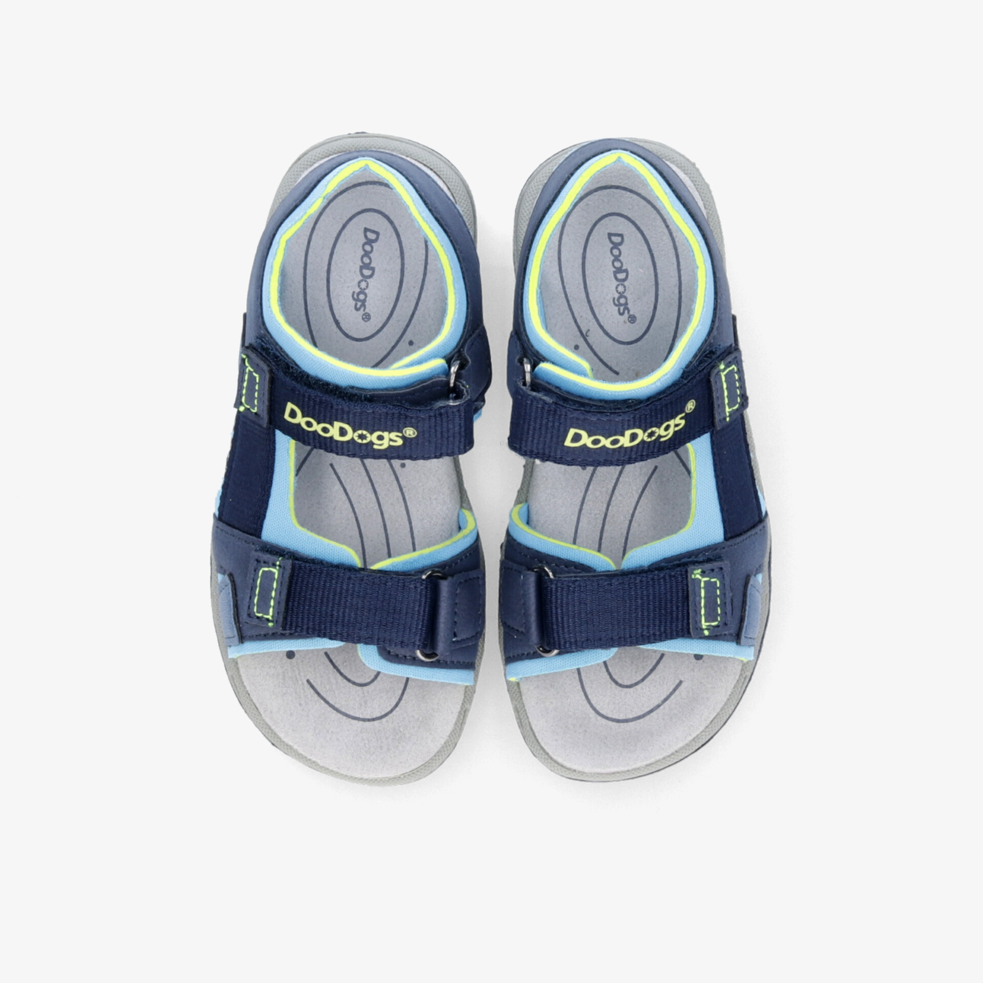 DooDogs Kinder Sandalen blau