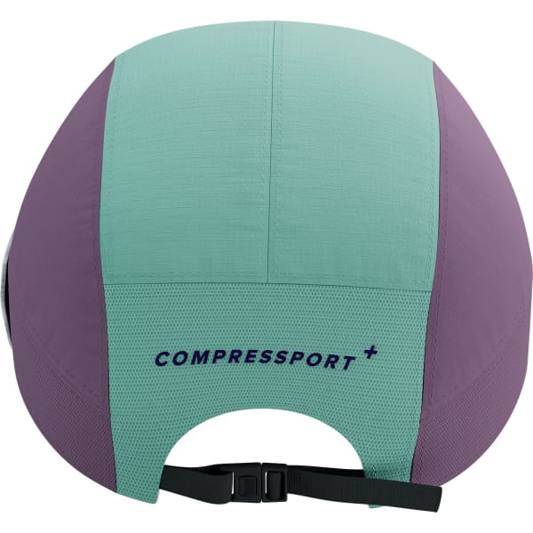 Casquette trail COMPRESSPORT 5 PANEL LIGHT CAP SHELL BLUE/GRAPE