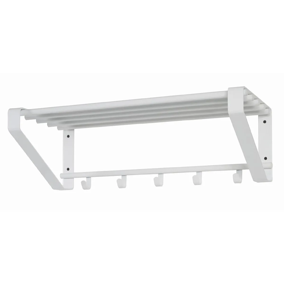 Pegane Garderobe murale - Blanc