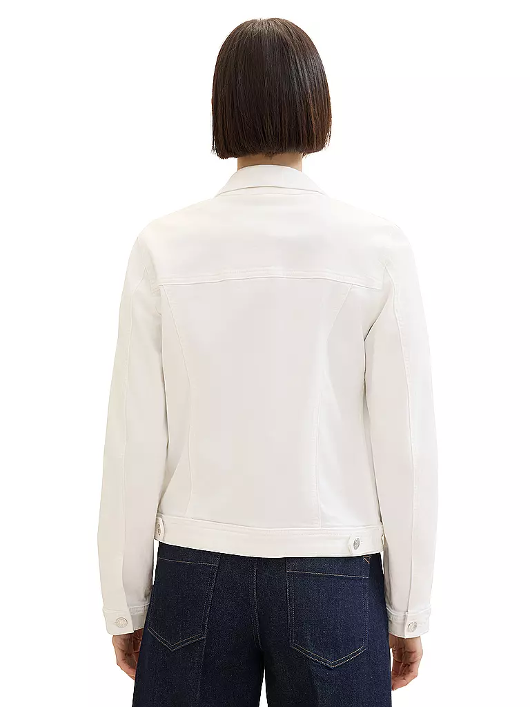 TOM TAILOR Jeansjacke  weiss