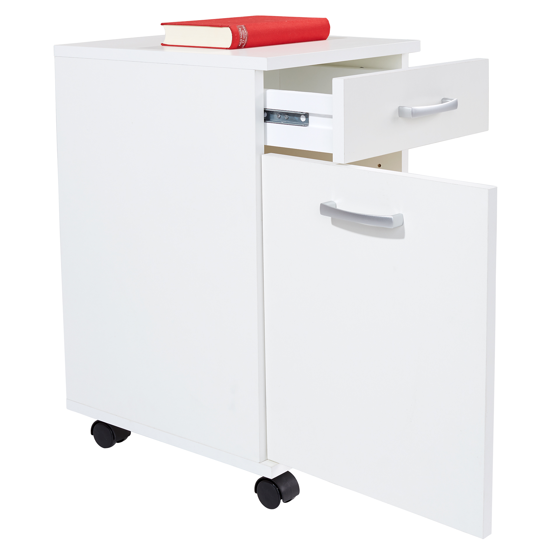 Rollcontainer - weiß - 33 cm breit