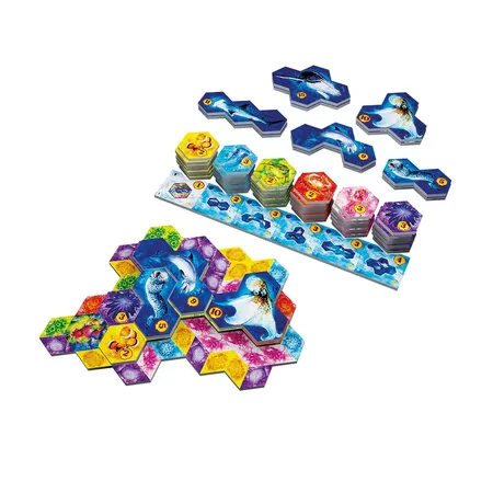 Asmodee Sidekick Games Aqua: Bunte Unterwasserwelten