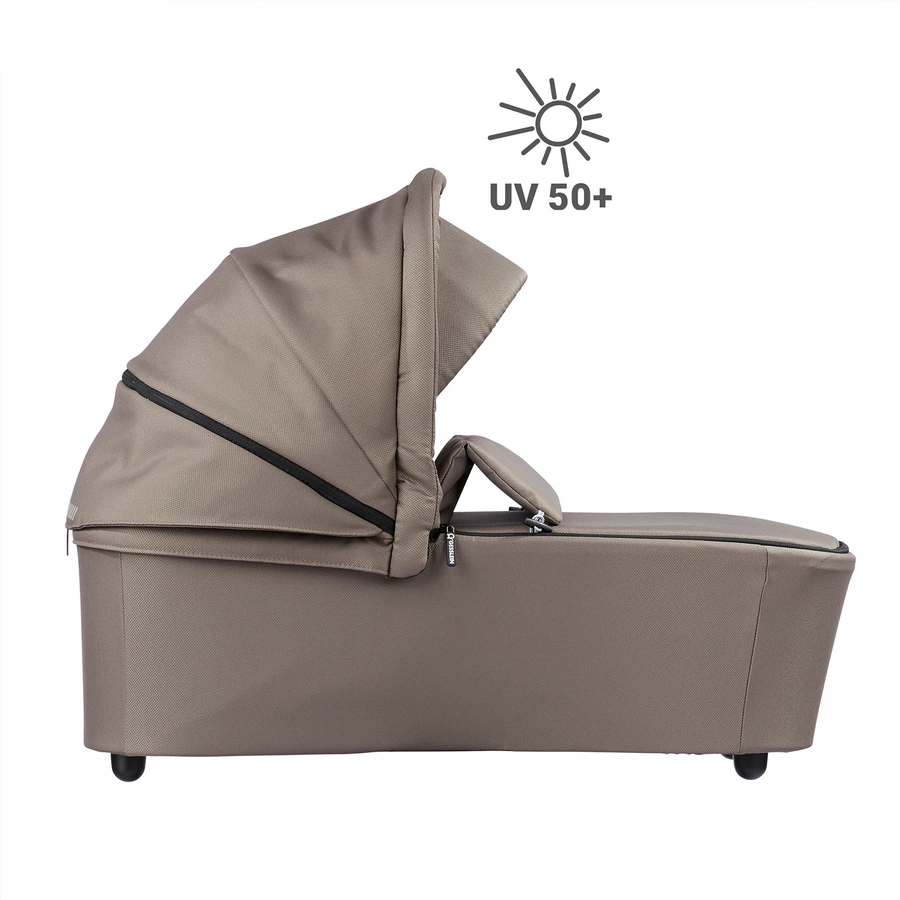 GESSLEIN Kombikinderwagen FX4 Soft+ Style Babywannen Set taupe