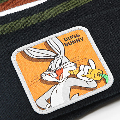 Bonnet Bugs Bunny Noir Vert Kaki