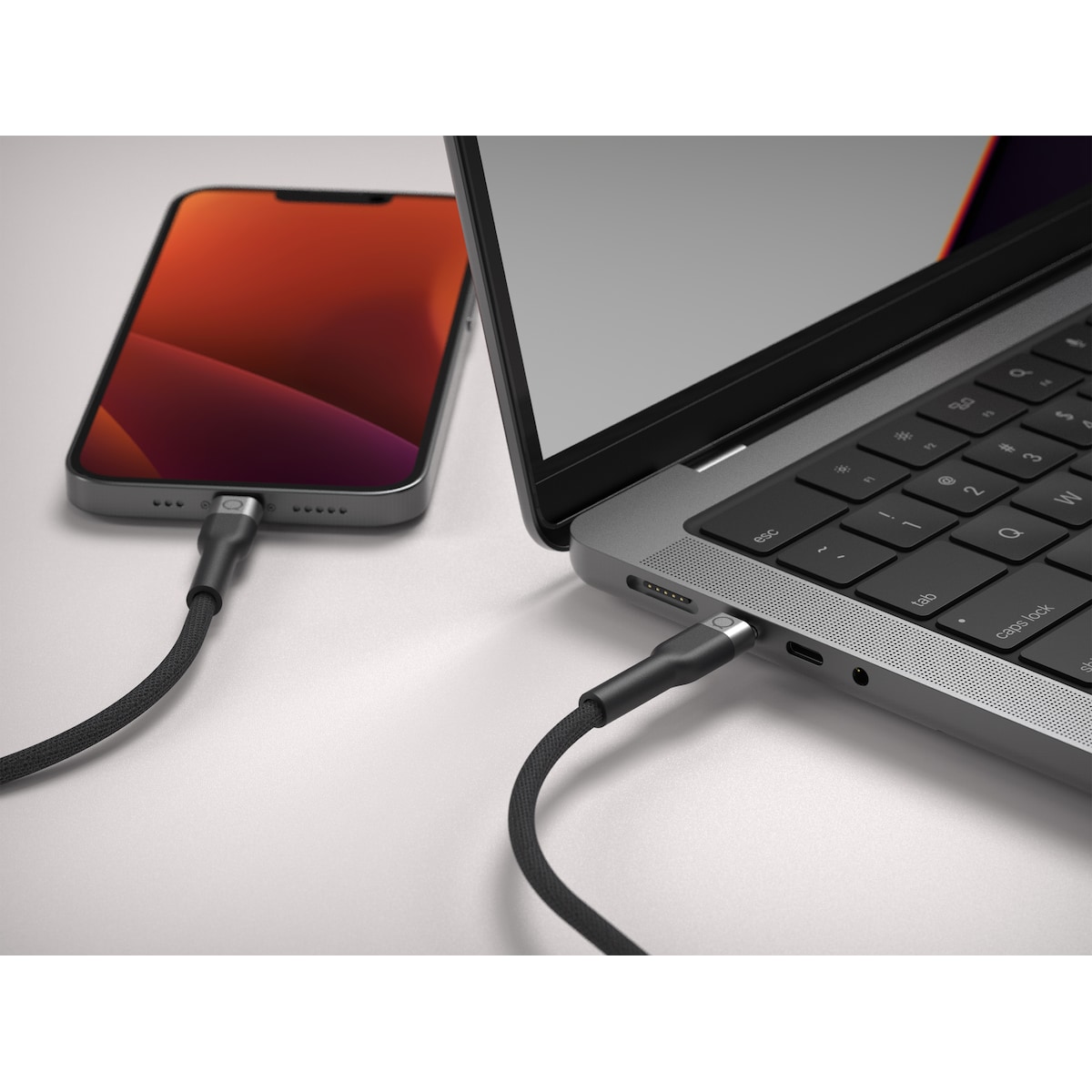LinQ Pro UBS-C til Lightning kabel (2m)