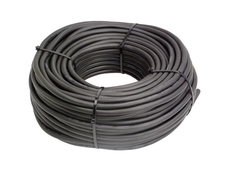 AS Schwabe 10036 Installationskabel H07RN-F 5 x 4 mm² Sort 50 m