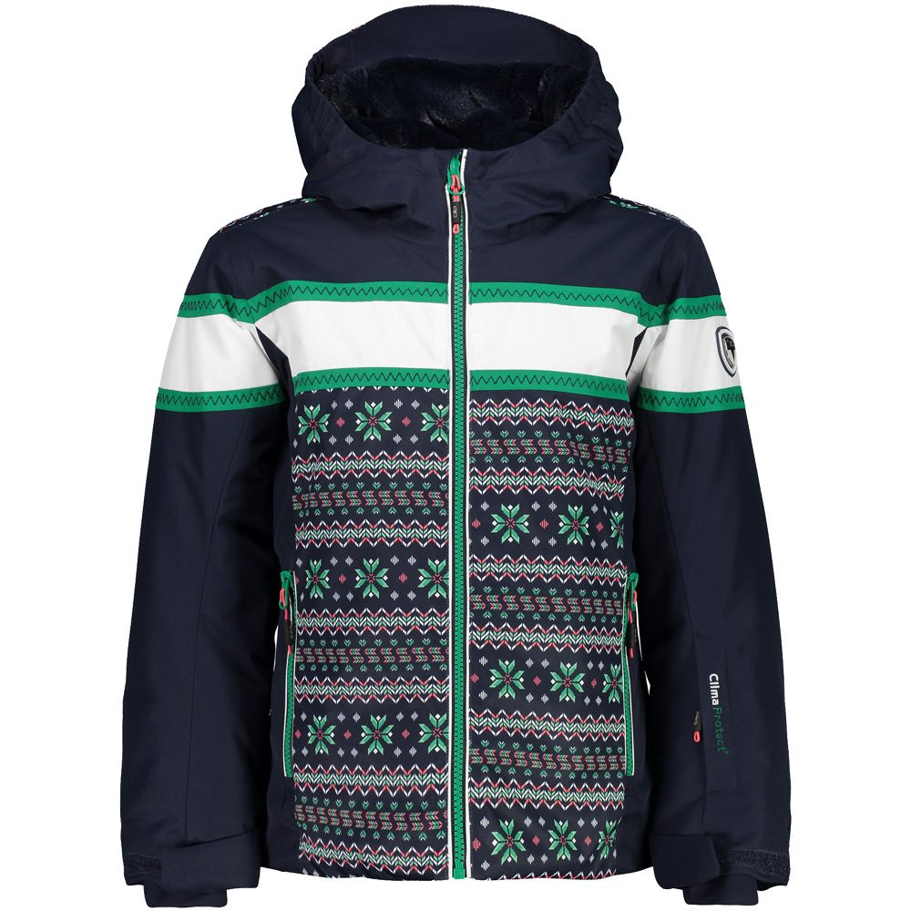 CMP Skijacke Kinder blue-emerald