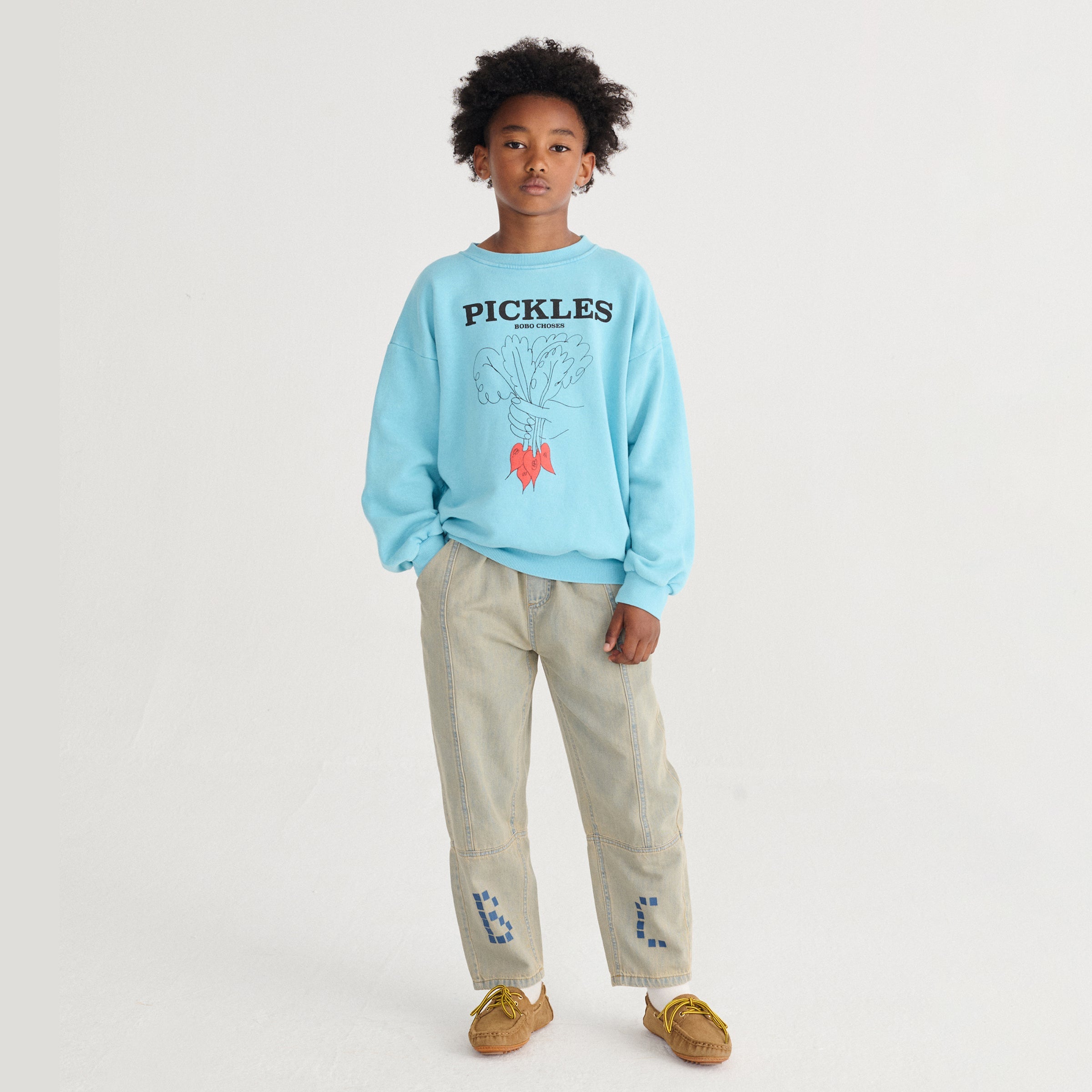 Jeans Square Bobo Choses Prussian Blue
