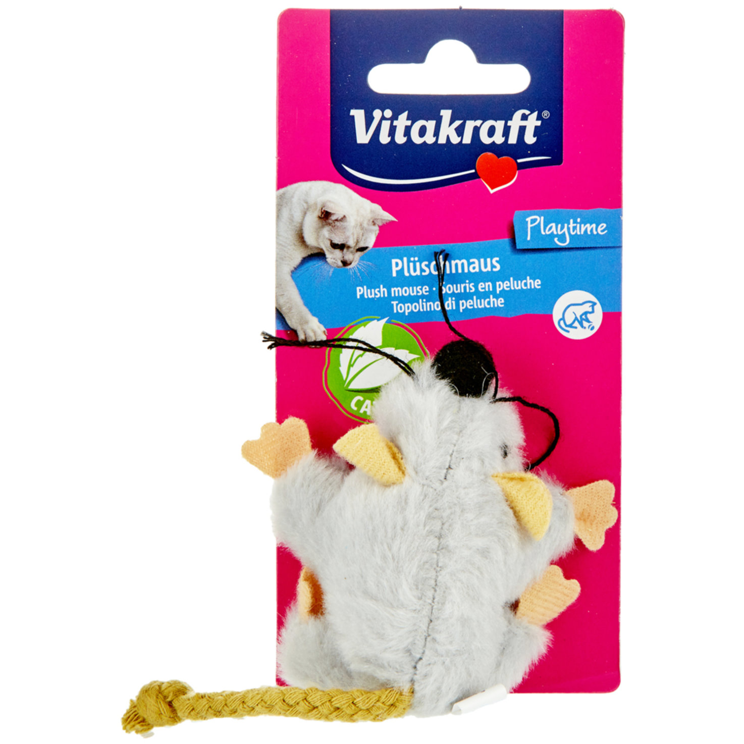 Vitakraft Plüschmaus mit Catnip