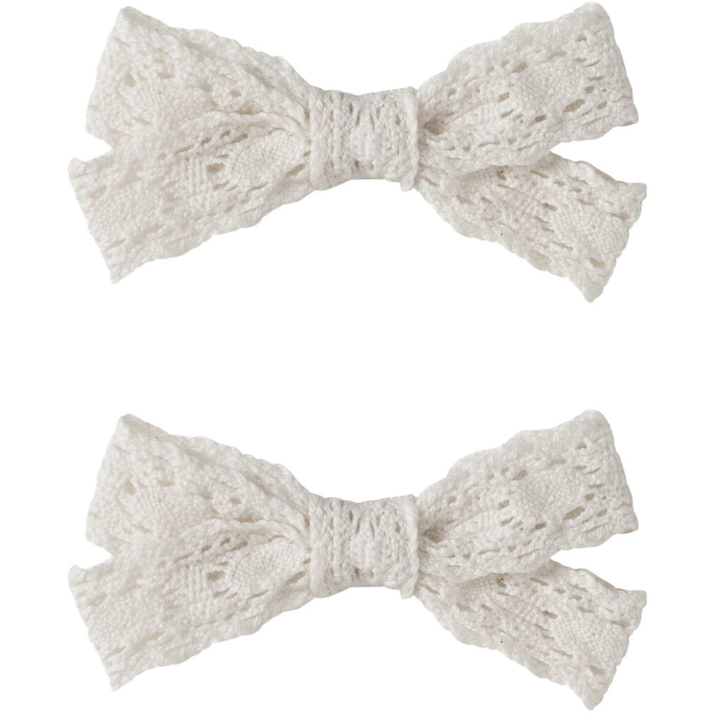 Køb Lil'Atelier Coconut Milk Nmfacc-Lola 2 Pak Hair Clips Lil