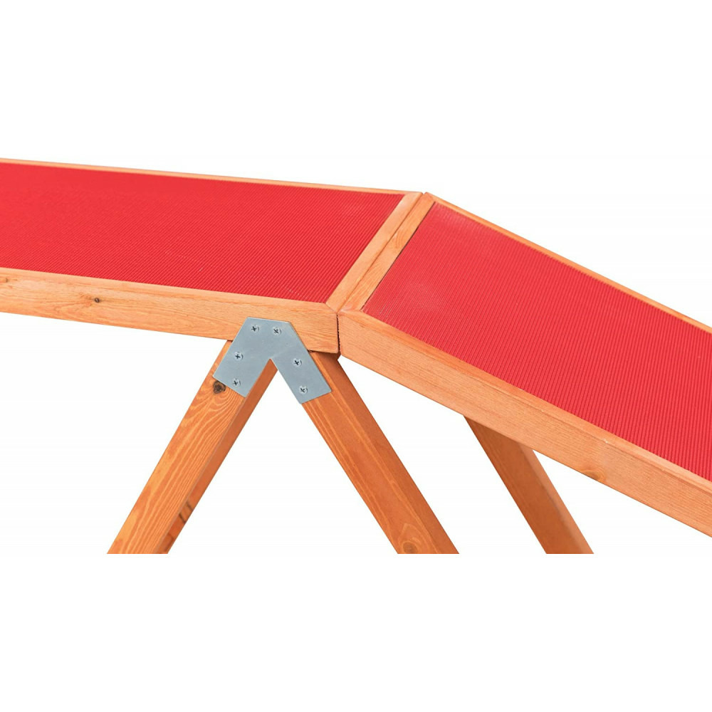 Passerelle pour agility dogwalk en bois pour chien