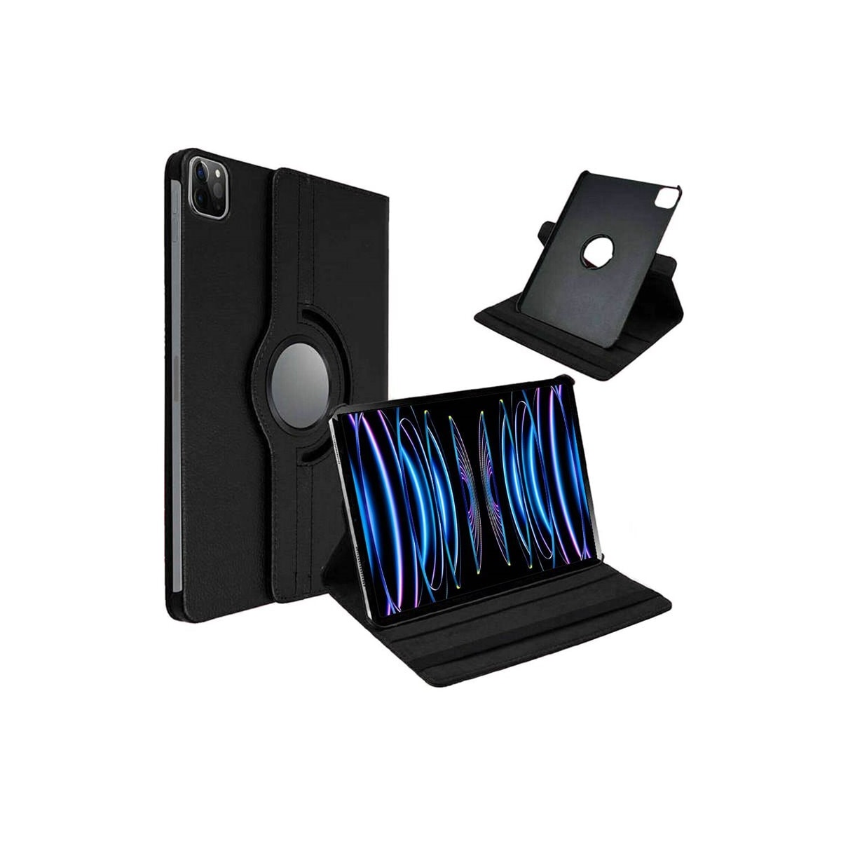 360° roterbar deksel Apple iPad Pro 11 (2021) - Sort