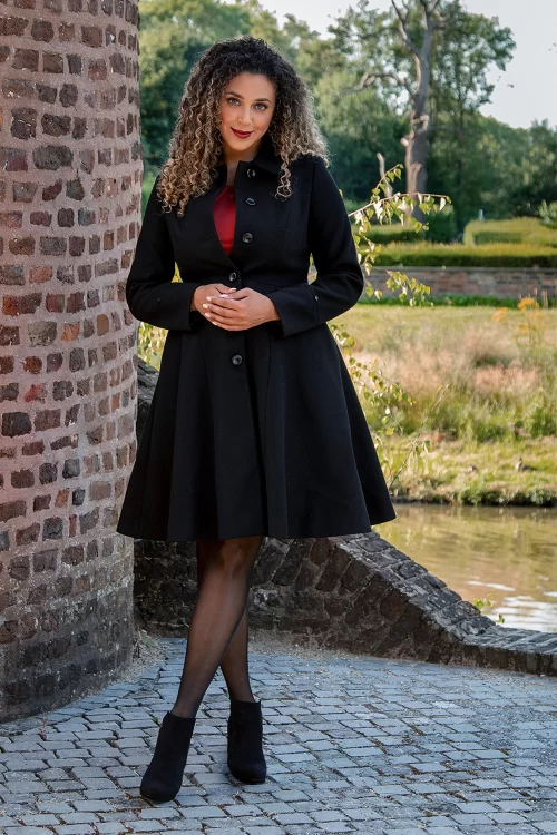 Vixen Erin imitatiebontjas in zwart