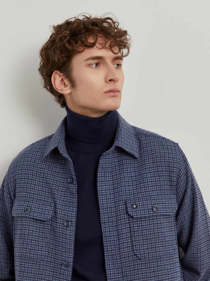 Sobrecamisa pied de poule